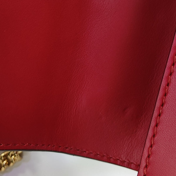 Sylvie Mini Calfskin Red