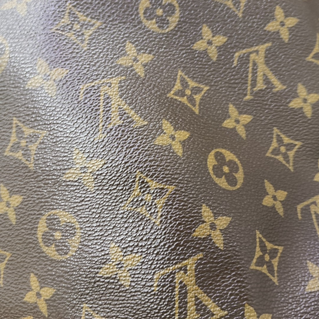 HUDSON GM Monogram Coated Canvas Brown