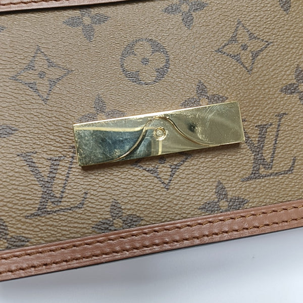 DAUPHINE WOC Monogram Coated Canvas Brown
