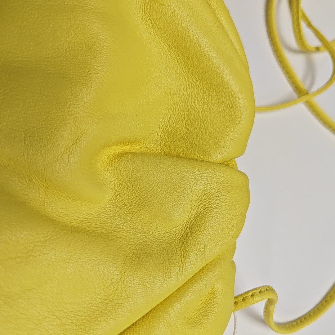 The Pouch Mini Calfskin Yellow
