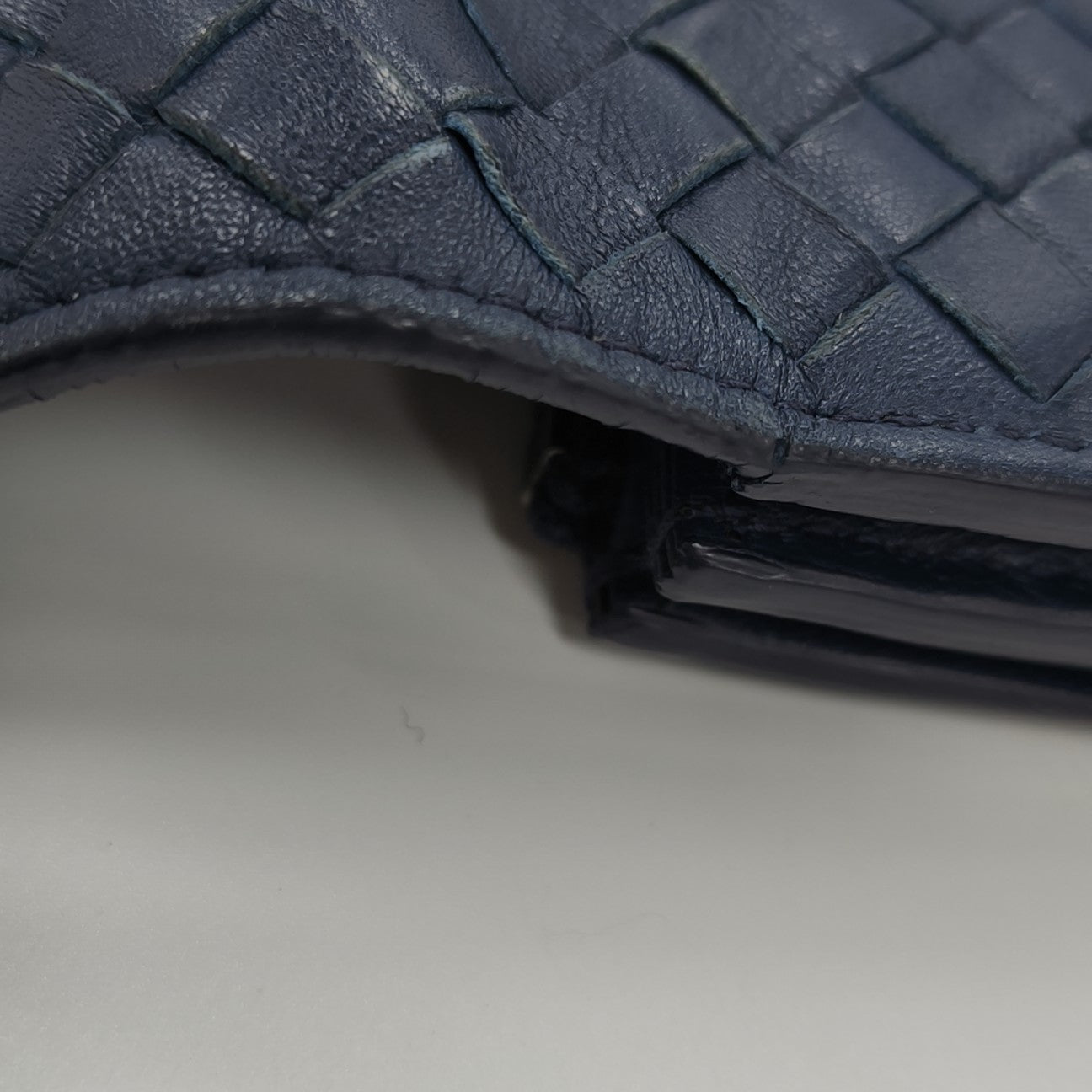 Calfskin Wallet Blue