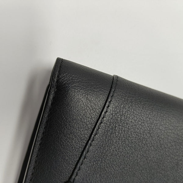 Puzzle Calfskin Black Wallet