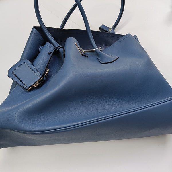 Double Calfskin Blue