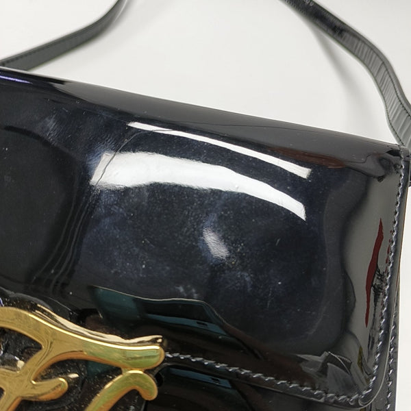 Karligraphy Patent Leather Black