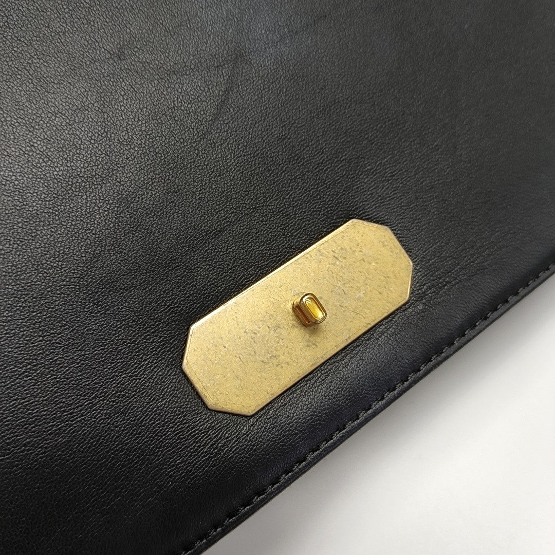 Quilted Lambskin Black