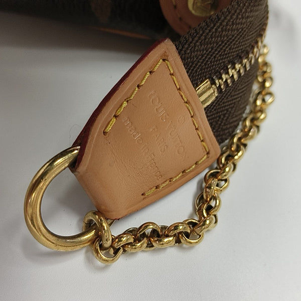 EVA Monogram Coated Canvas Brown