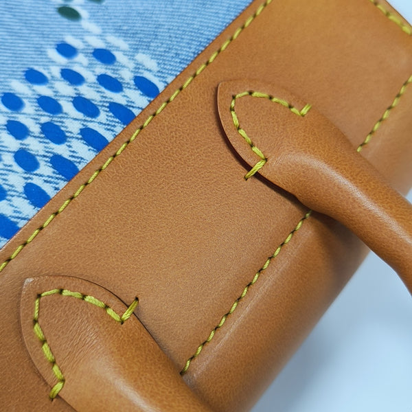 STEAMER Nano Damier Canvas Blue