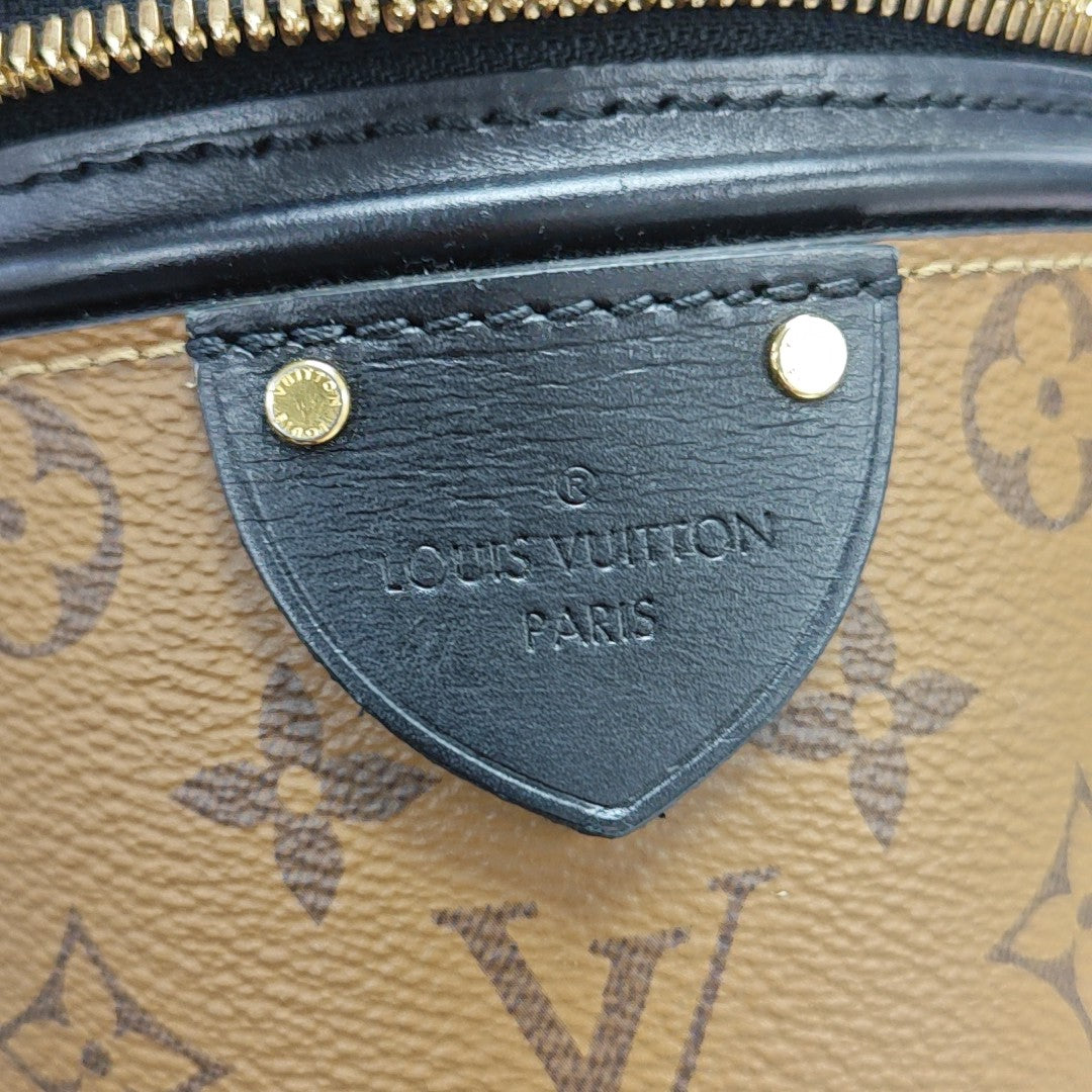 CANNES PM Monogram Coated Canvas Brown