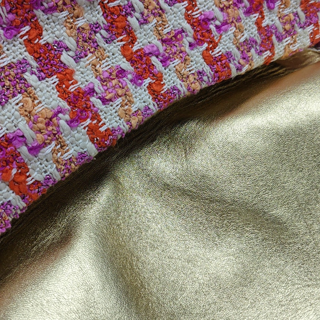 Fabric Shoulder Bag Multicolor