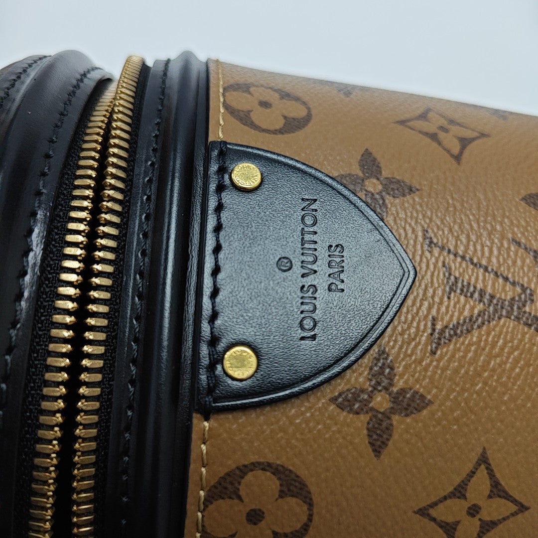 CANNES PM Monogram Coated Canvas Brown