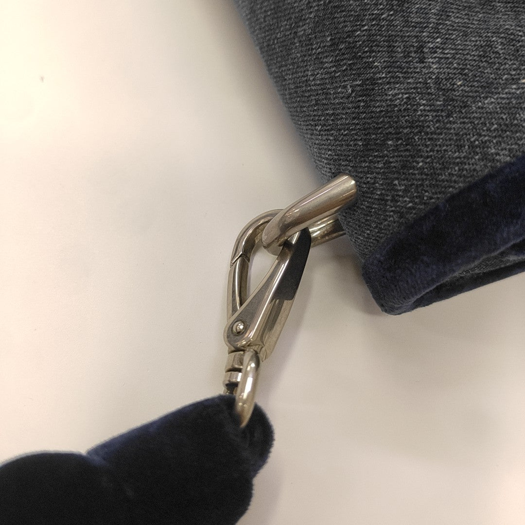 Denim Shoulder Bag Blue