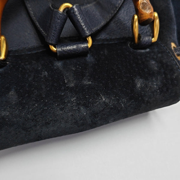 Bamboo 1947 Small Suede Blue