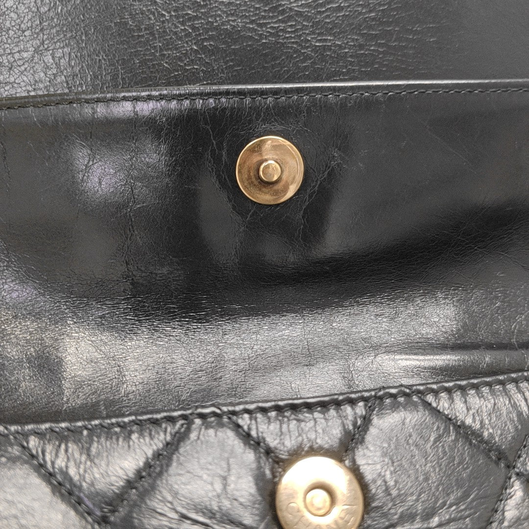 PREFECT EDGE Quilted Calfskin Black
