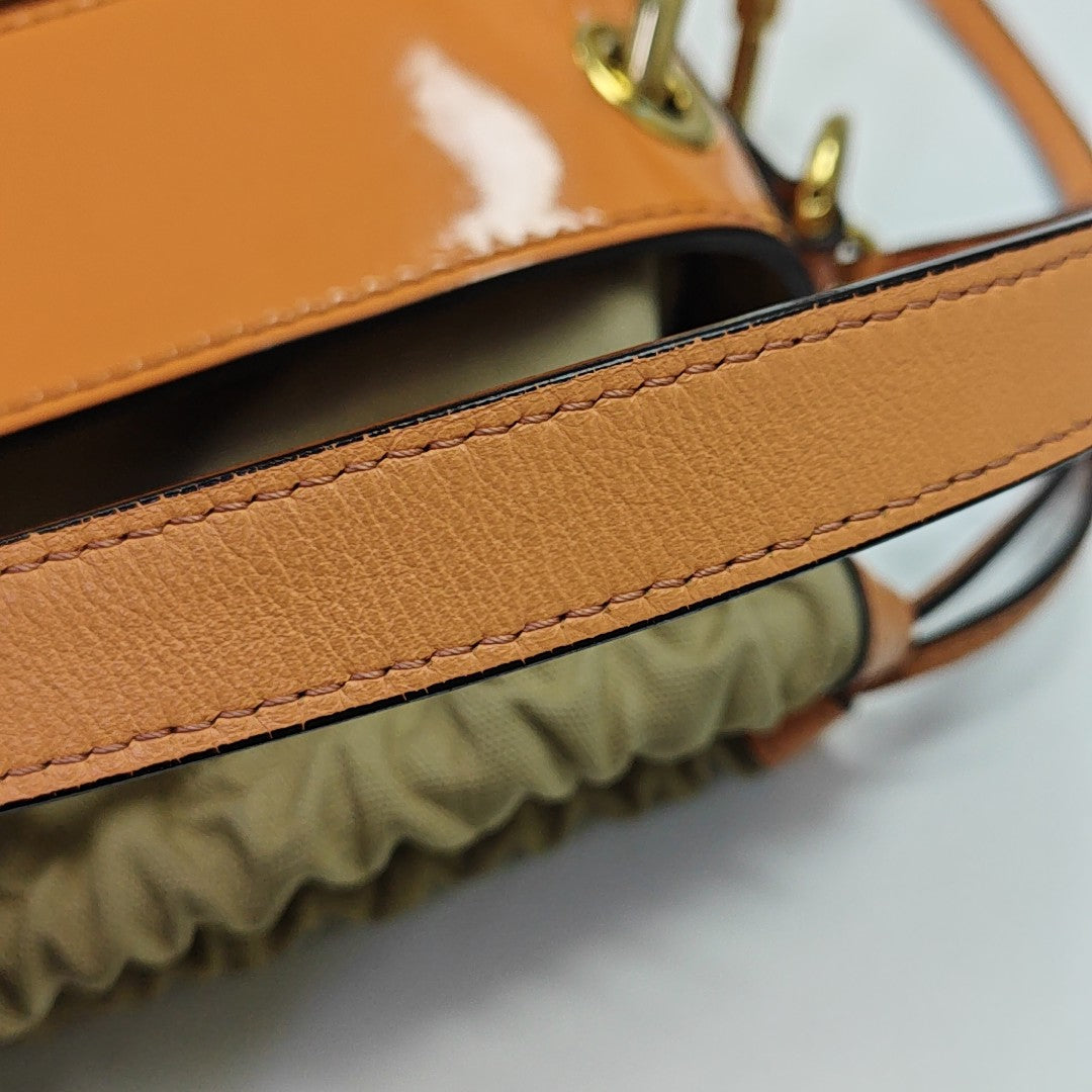 Roy Calfskin Orange