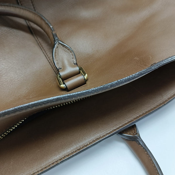 Calfskin Tote Bag Brown