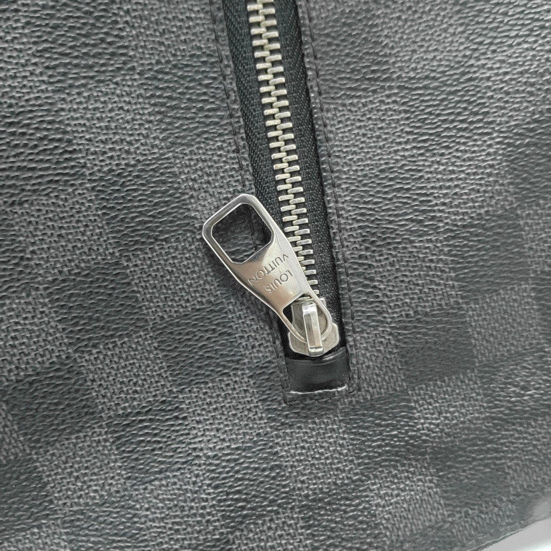 MICK MM Damier Graphite Coated Canvas Gray
