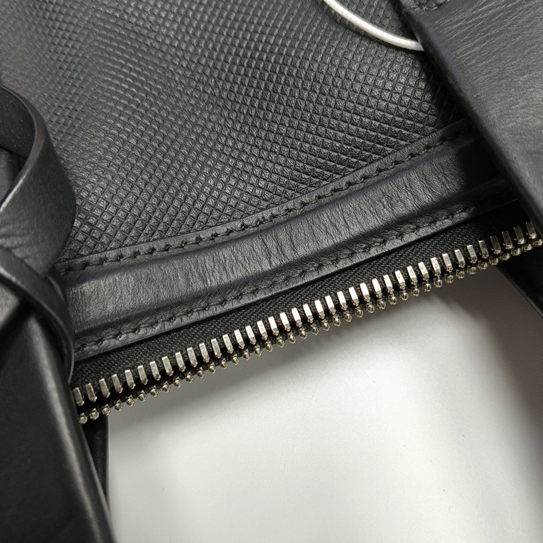 Calfskin Shoulder Bag Black