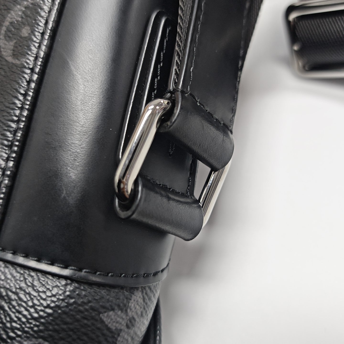VOYAGER PM Monogram Coated Canvas Black