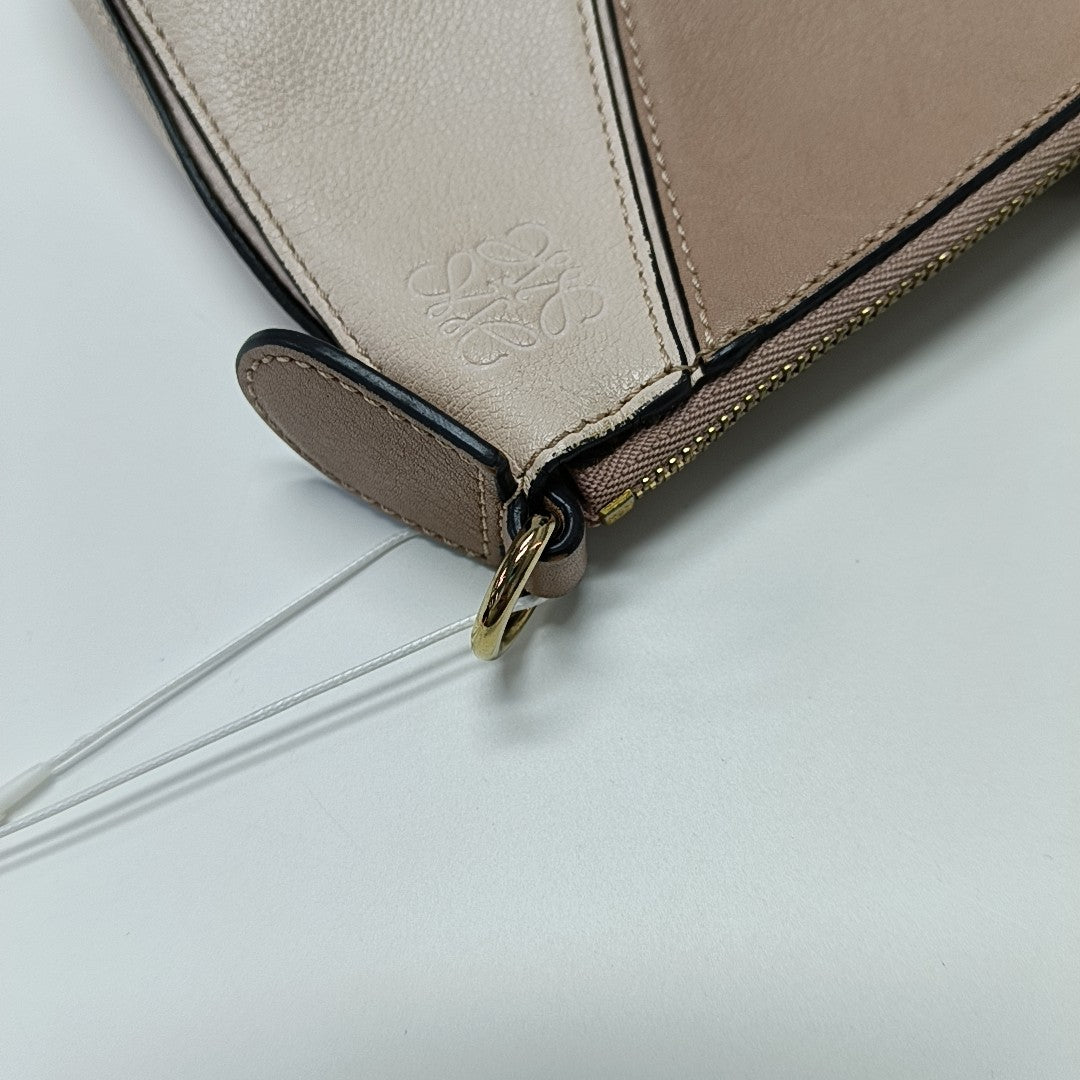 Puzzle Small Calfskin Beige
