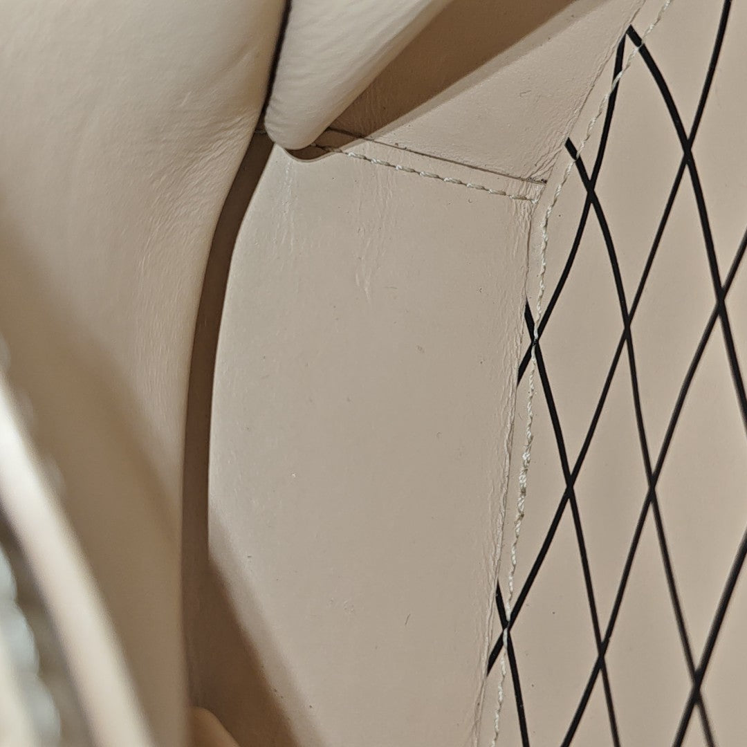 BOITE CHAPEAU Mini Monogram Coated Canvas Brown
