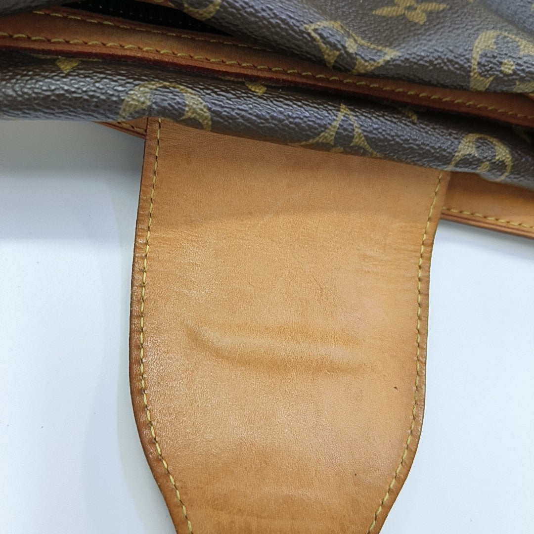 STRESA Monogram Coated Canvas Brown