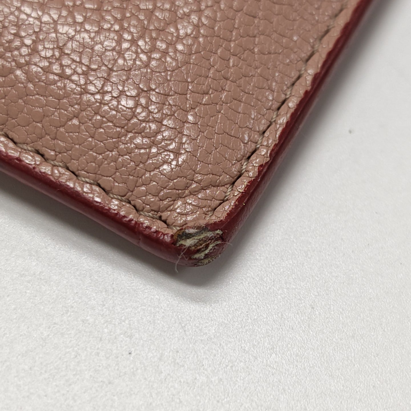 Love Lambskin Pink Card Holder