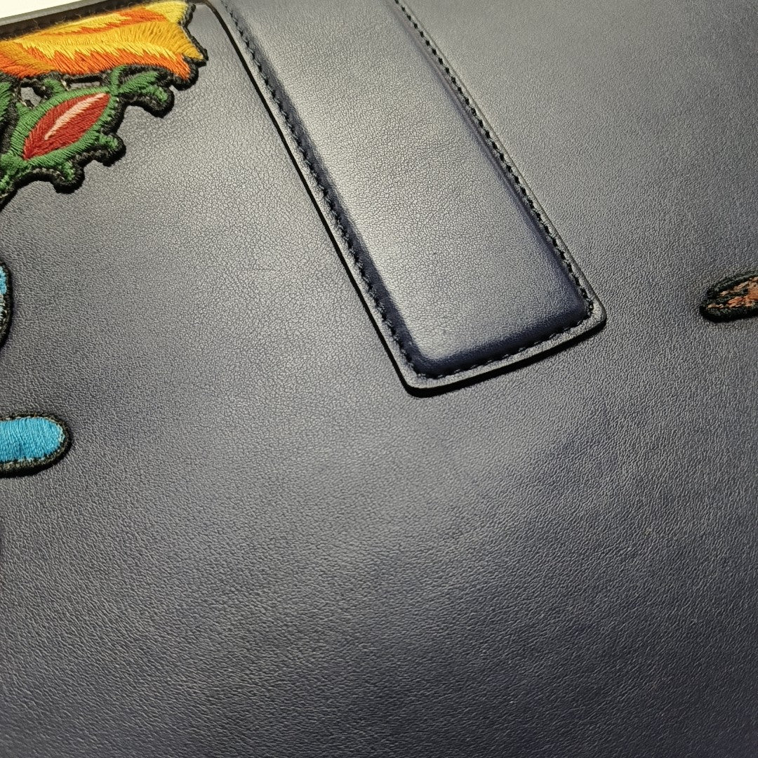 Cat Lock Calfskin Multicolor
