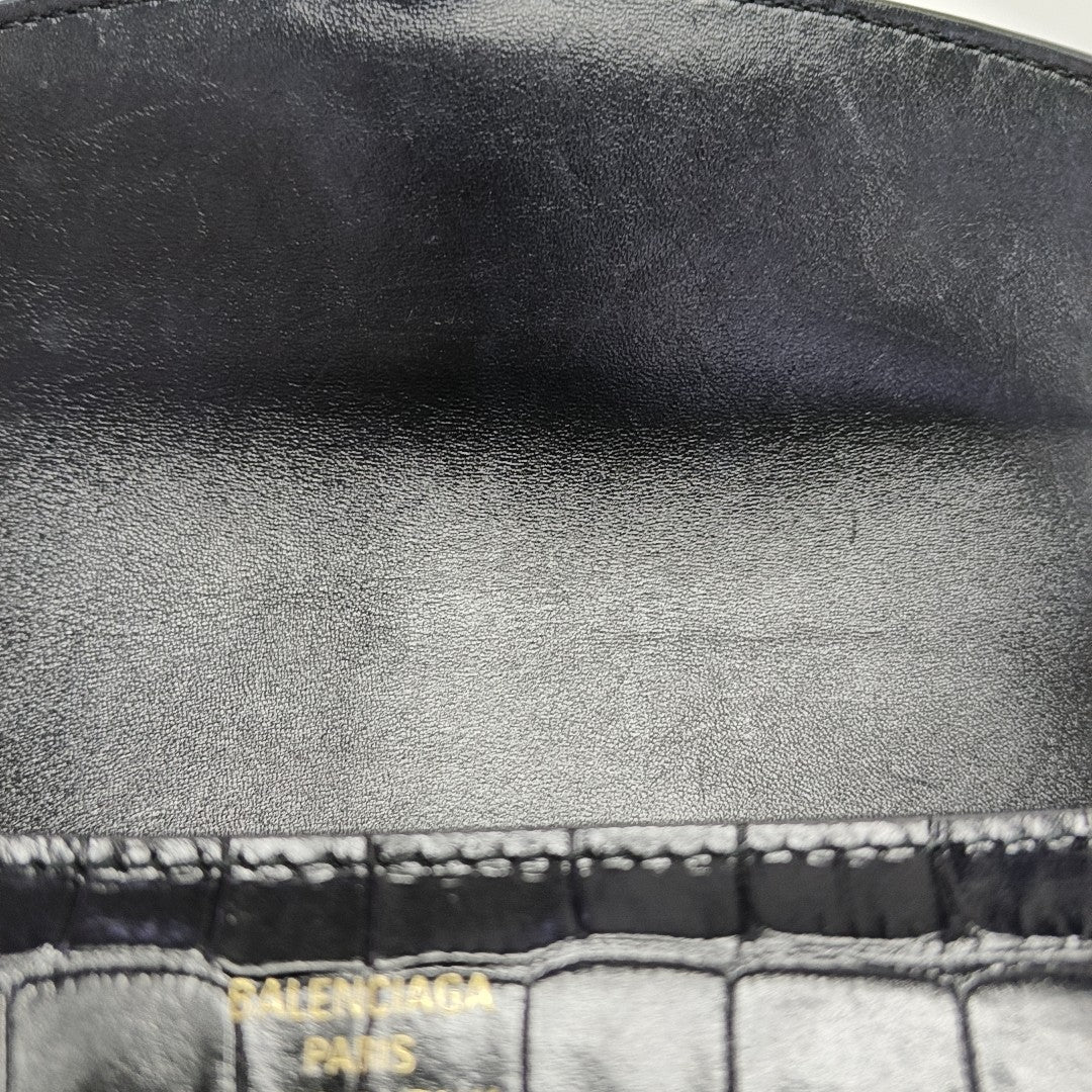 Sharp Calfskin Black