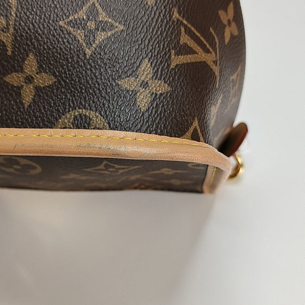 DIANE Monogram Coated Canvas Brown