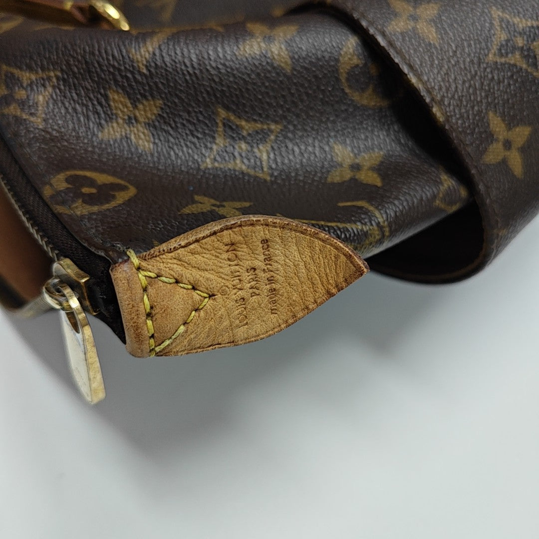 TOTALLY MM Monogram Coated Canvas Brown