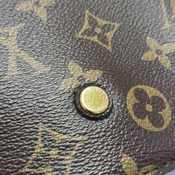 MONTAIGNE BB Monogram Coated Canvas Brown