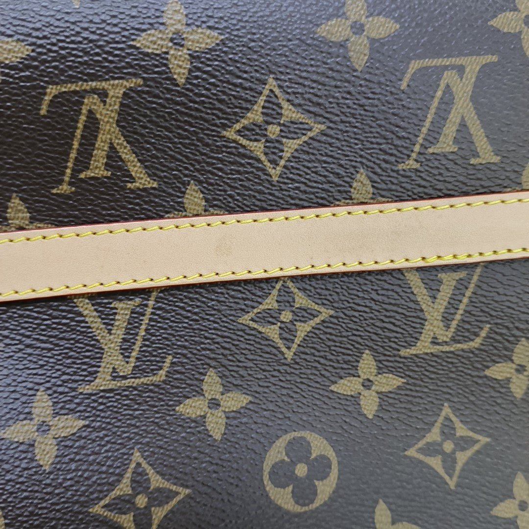 DAUPHINE GM Monogram Coated Canvas Brown