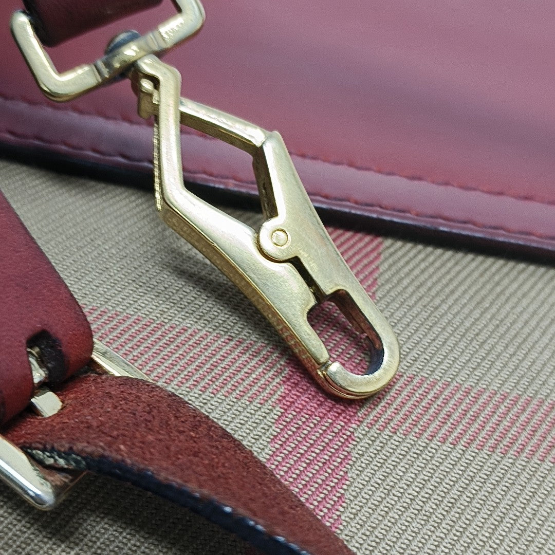 Abbott Medium Calfskin Red
