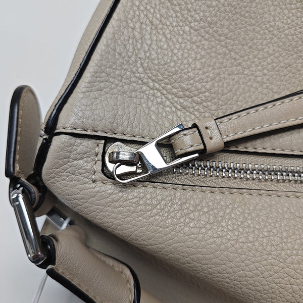Puzzle Small Calfskin Beige