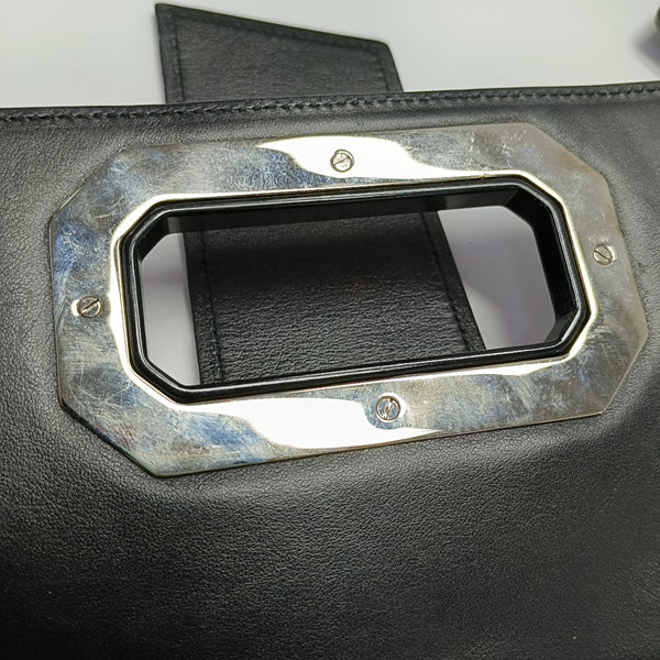 Plex Calfskin Black