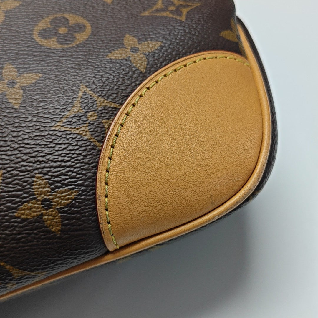 BOULOGNE Monogram Coated Canvas Brown