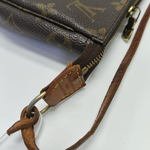 ACCESSOIRES Monogram Coated Canvas Brown