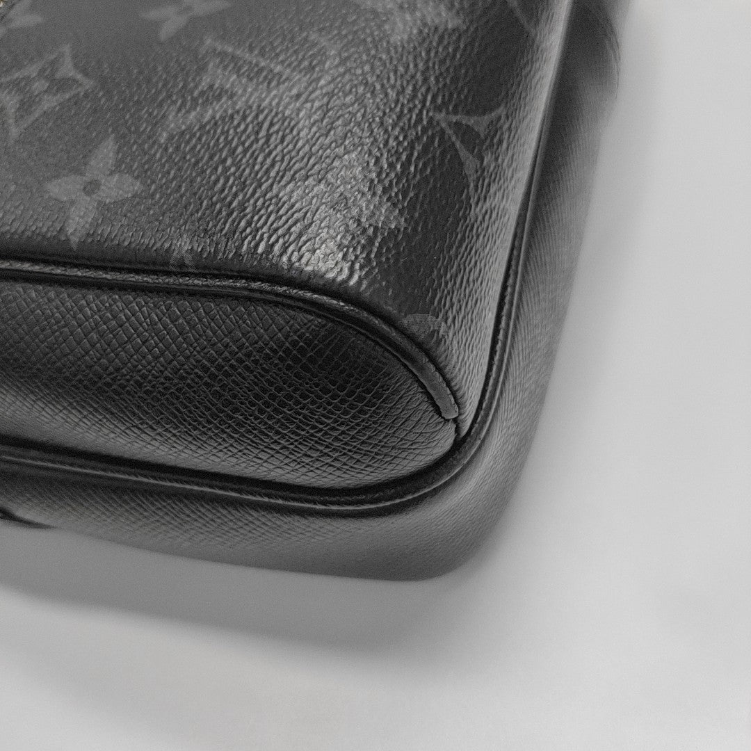 OUTDOOR PM Monogram Coated Canvas Black
