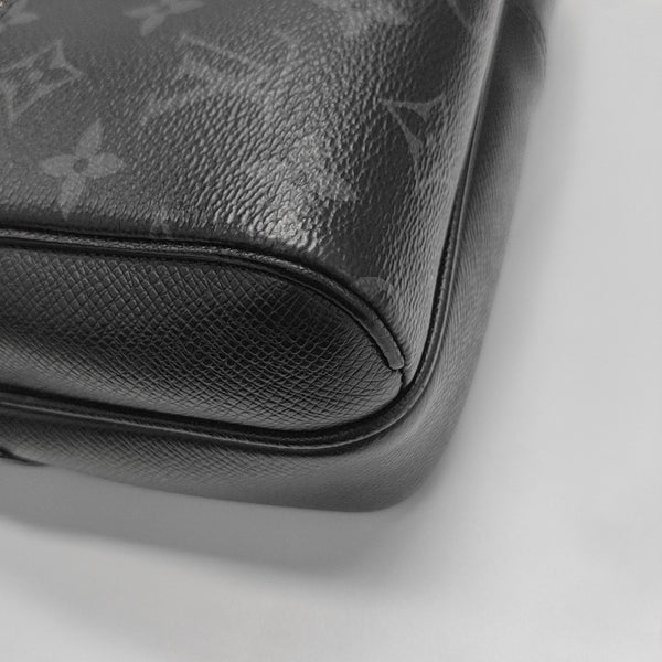 OUTDOOR PM Monogram Coated Canvas Black