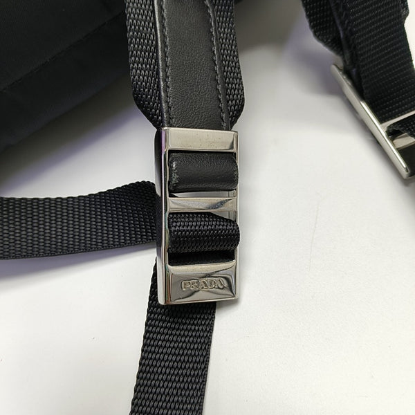 Nylon Backpack Black