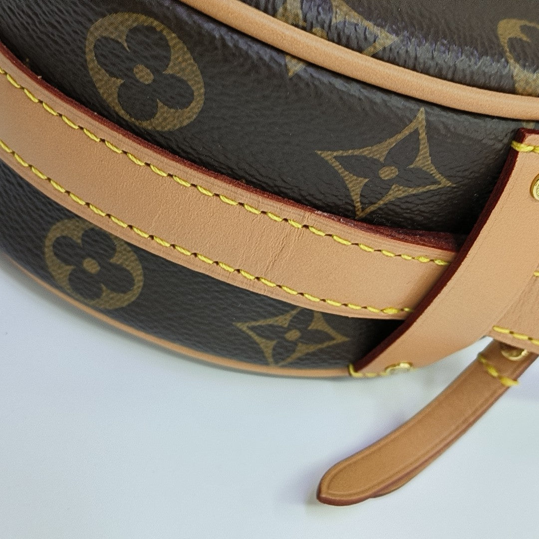 BOITE CHAPEAU PM Monogram Coated Canvas Brown