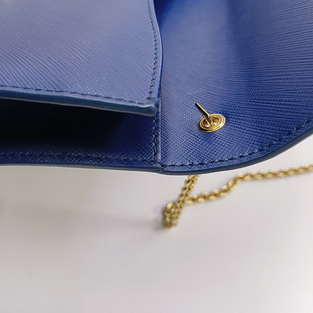 Ginny Calfskin Blue