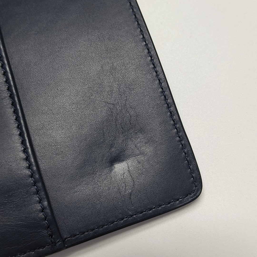 Calfskin Clutch Blue
