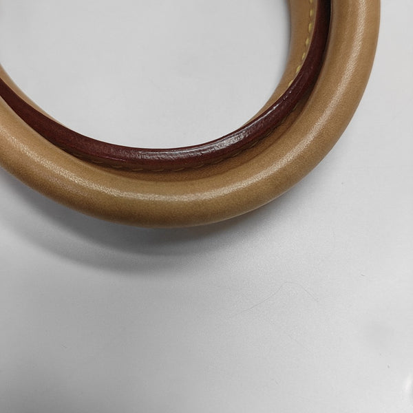 ALMA BB Monogram Coated Canvas Brown