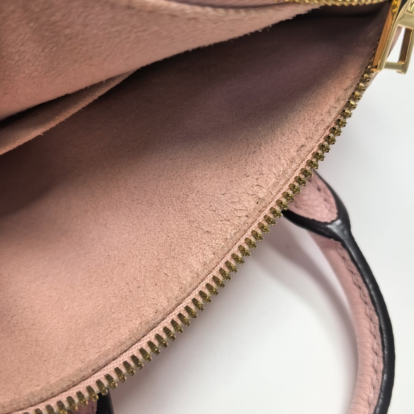 PAPILLON BB Monogram Calfskin Pink