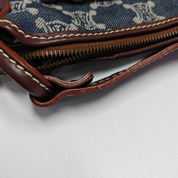 Canvas Shoulder Bag Blue