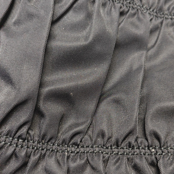 Nylon Top Handle Bag Black