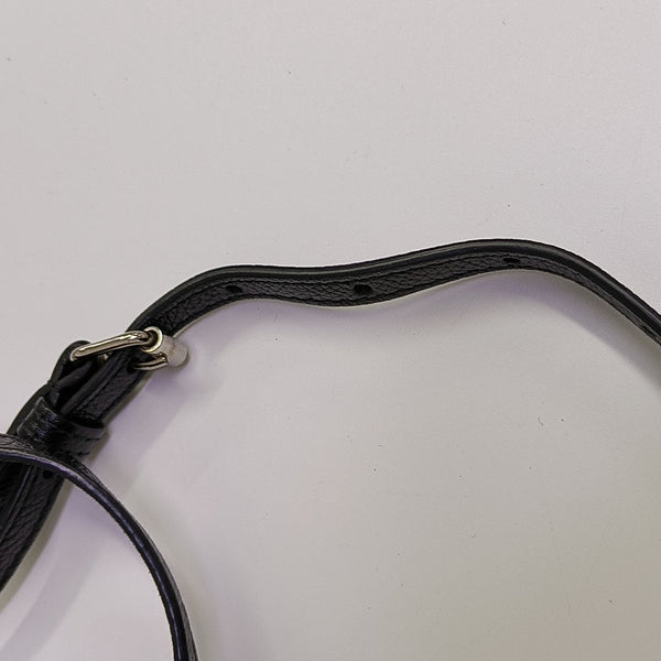 Calfskin Shoulder Bag Black
