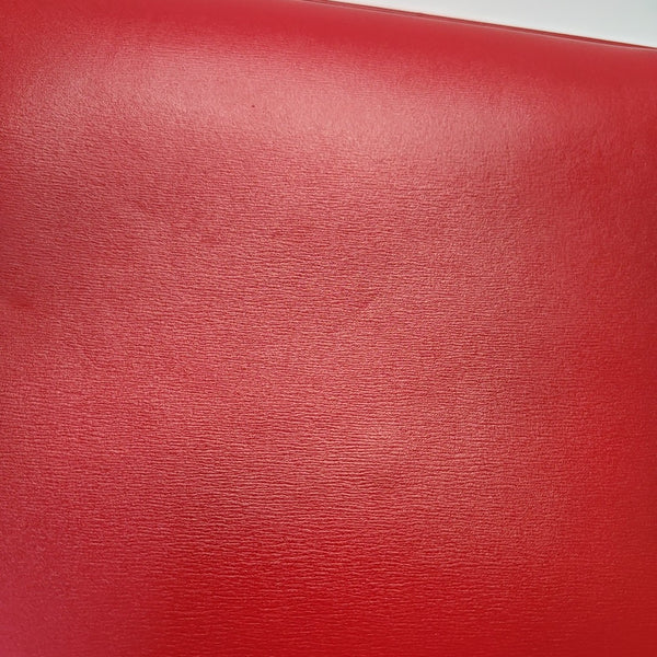 The Clip Calfskin Red