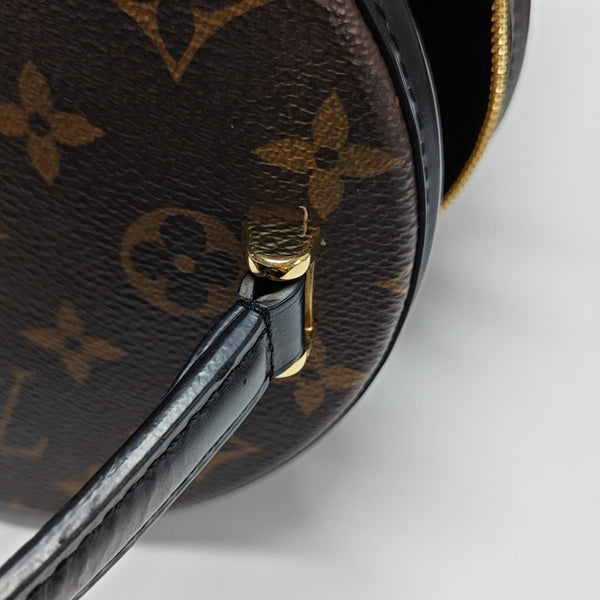 CANNES PM Monogram Coated Canvas Brown
